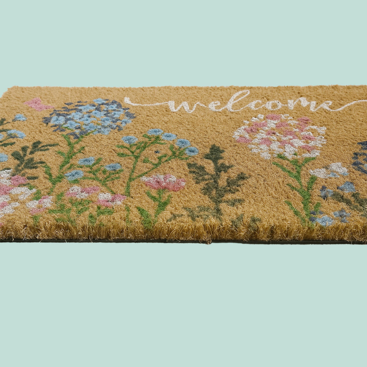 FUSSMATTE - Multicolor, Kunststoff/Textil (60/40cm) - Relaxdays