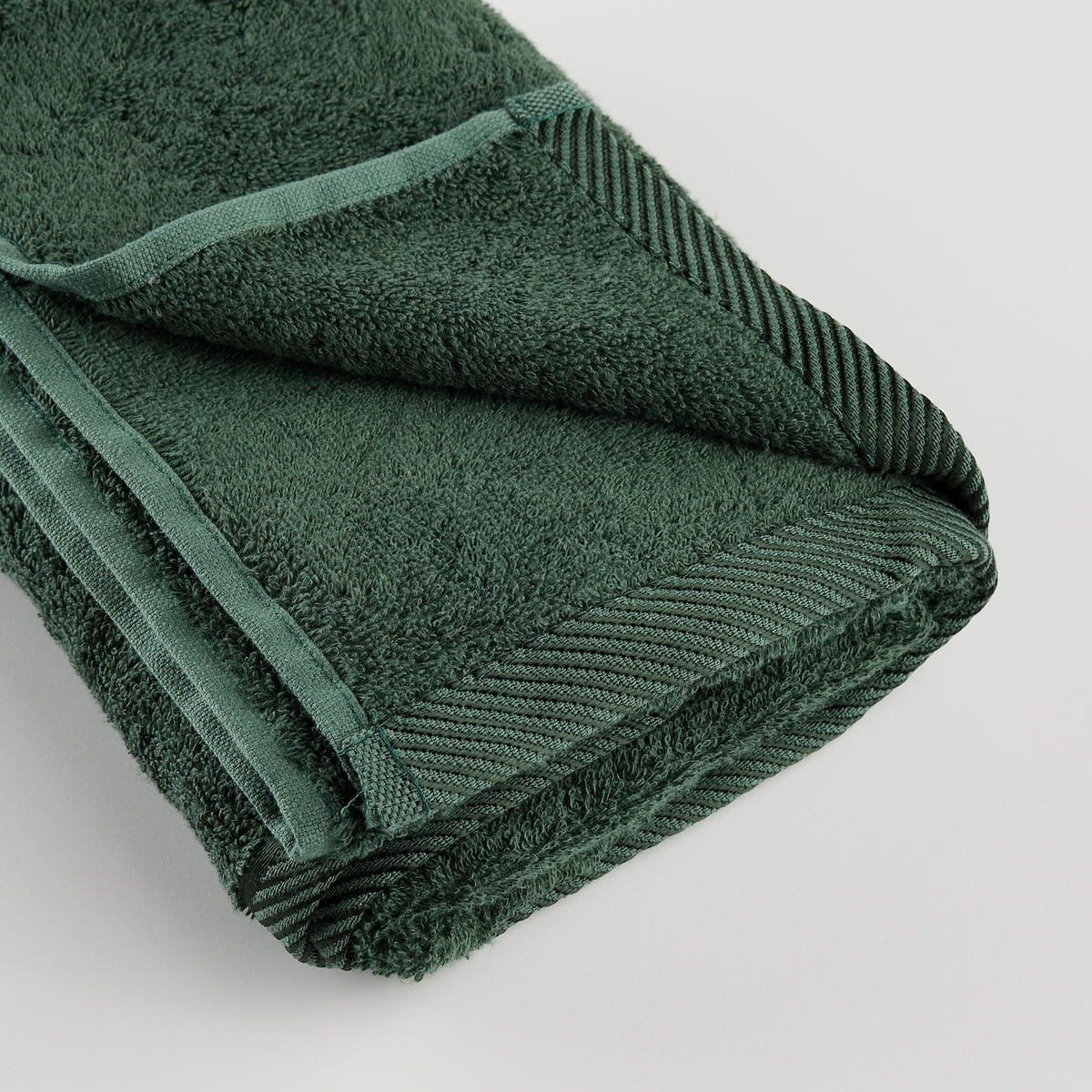 BADETUCH Bambo - Dunkelgrün, Textil (50/90cm) - home&you