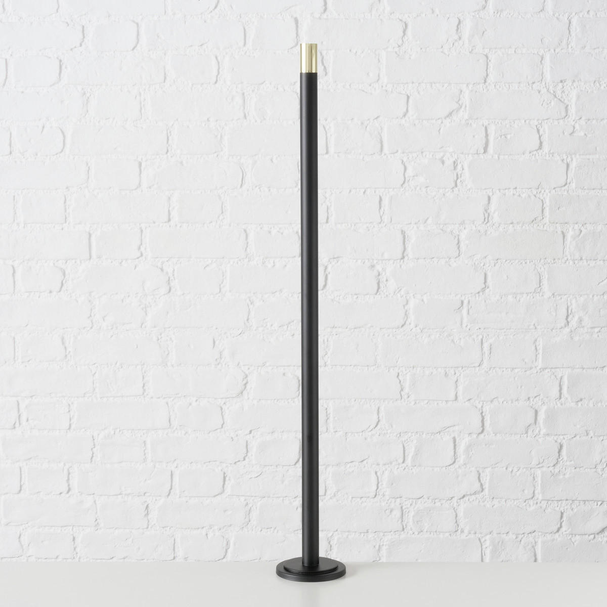 KERZENSTÄNDER Mats 3er-Set - Schwarz, Metall (10/76.5/10cm) - Boltze Home