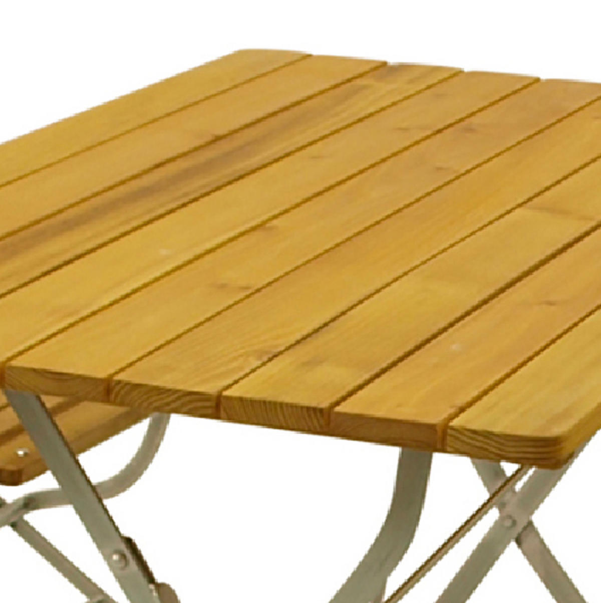 SITZGRUPPE Hobart - Garten-Garnitur 5-teilig, Flachstahl Robinienholz -Gestell verzinkt hellgrau - Grau, Holz - TPFGarden