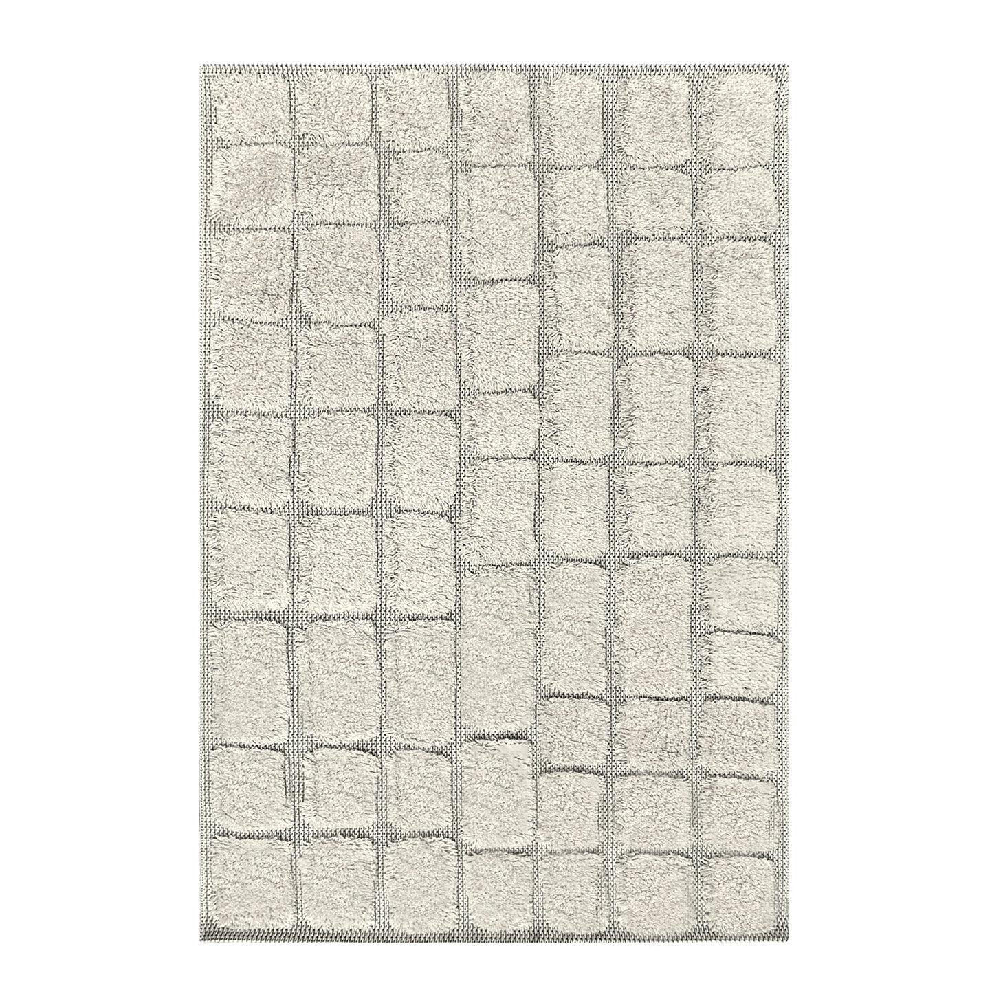 TEPPICH mit Reliefeffekt beige - Beige, Textil (120/170cm) - AFK Living