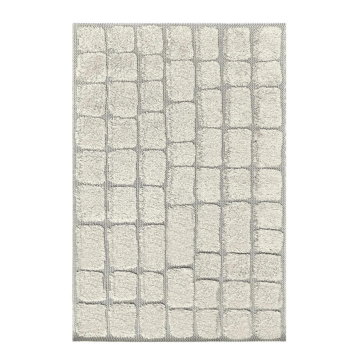 TEPPICH mit Reliefeffekt beige - Beige, Textil (120/170cm) - AFK Living