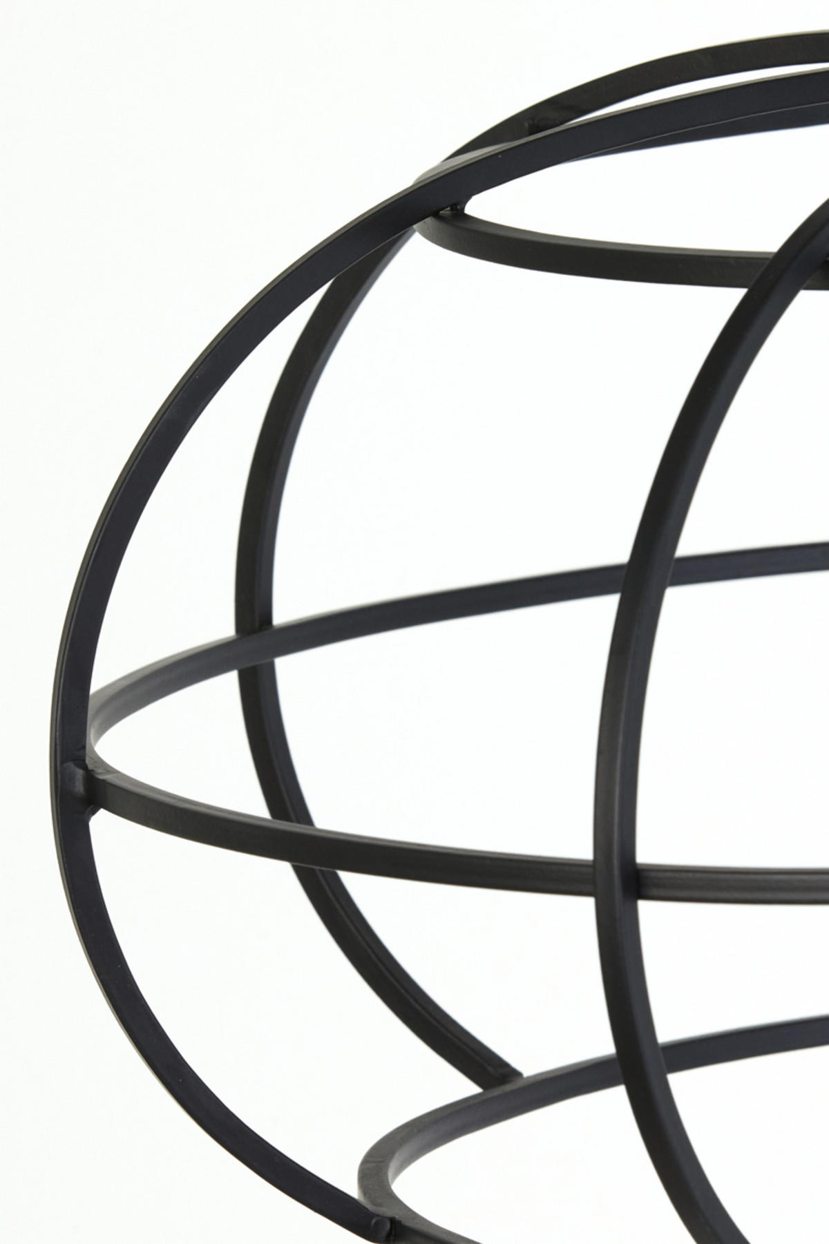 HÄNGELAMPE Imelda Schwarz Ø53/28 cm - Schwarz, Metall (53/53/28cm) - Light & Living