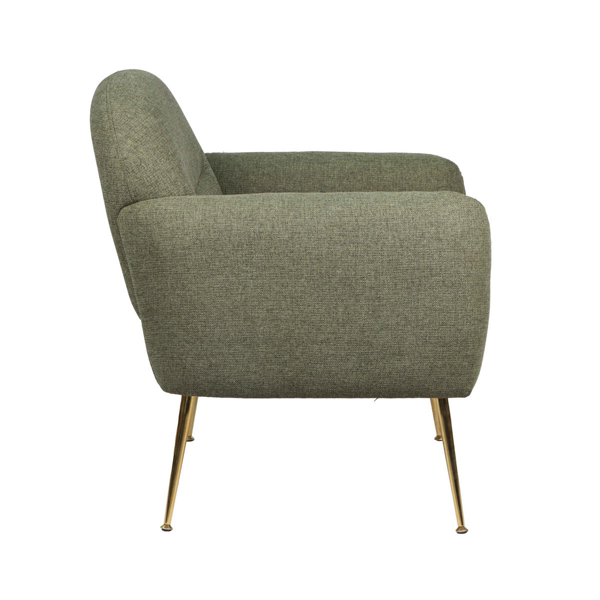 RELAXSESSEL, Dunkelgrün - Grün, Textil (73/81/68cm) - Oviala
