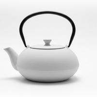 TEEKANNE Gusseisen Nomi 800 ml - Weiß, Metall (0.8L) - AROMELIO