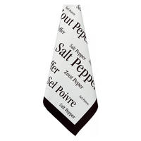 GESCHIRRTUCH Sel & Poivre schwarz 50 x 70 cm - Schwarz, Textil (70/50cm) - Winkler