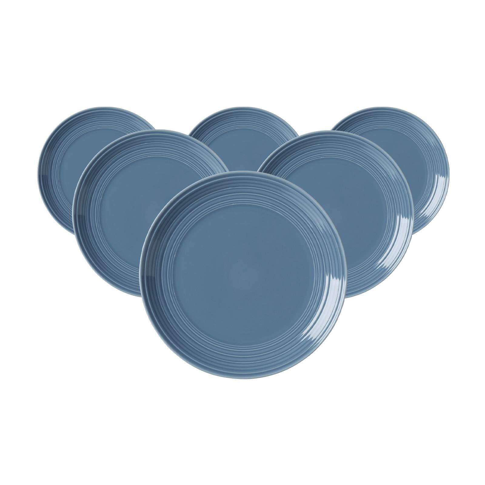 DESSERTTELLER Levi Blau ø 21 cm 6er Set - Blau, Keramik (21cm) - Ritzenhoff Breker