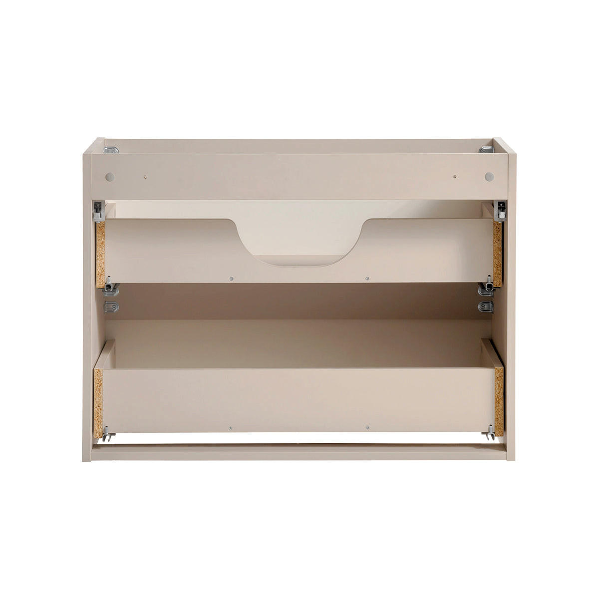WASCHTISCHUNTERSCHRANK 80cm Manoa Kaschmir - Beige, Holzwerkstoff (80/57/40cm) - Petits-meubles
