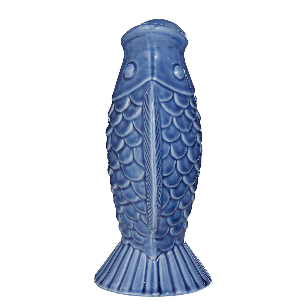 KERZENHALTER Seaside Fisch - Blau, Keramik (9/20/11cm) - Butlers