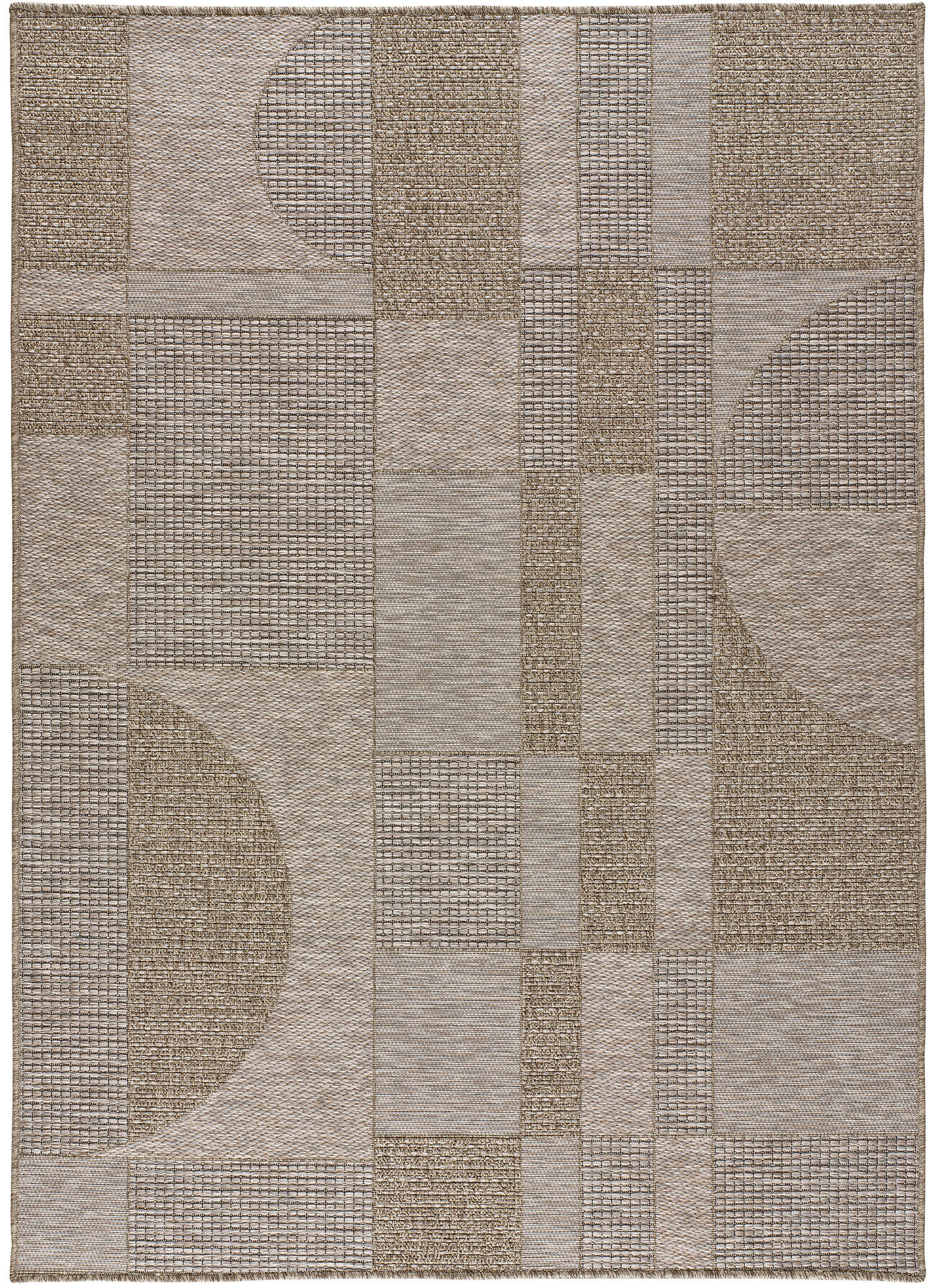 OUTDOORTEPPICH Natural colouRot Oria 126/190 cm - Naturfarben, Textil (126/190cm) - Atticgo