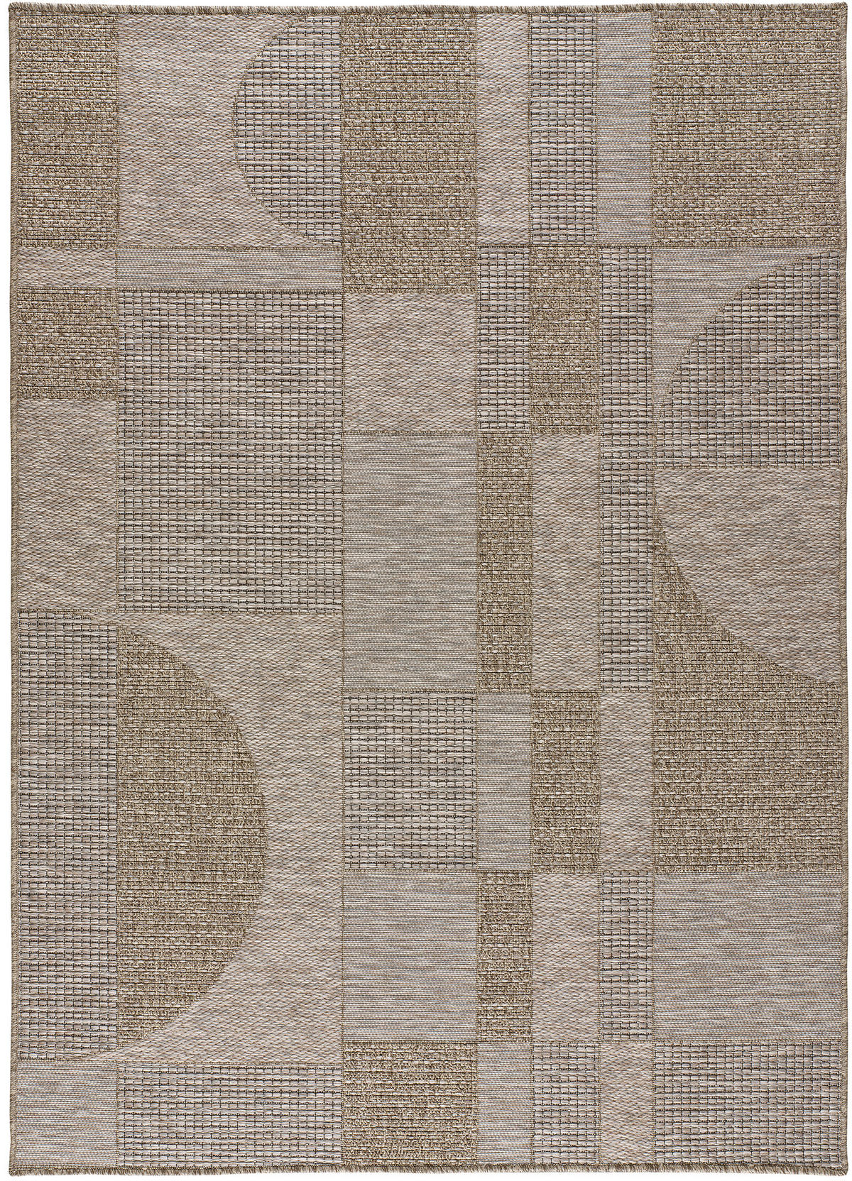 OUTDOORTEPPICH Natural colouRot Oria 126/190 cm - Naturfarben, Textil (126/190cm) - Atticgo