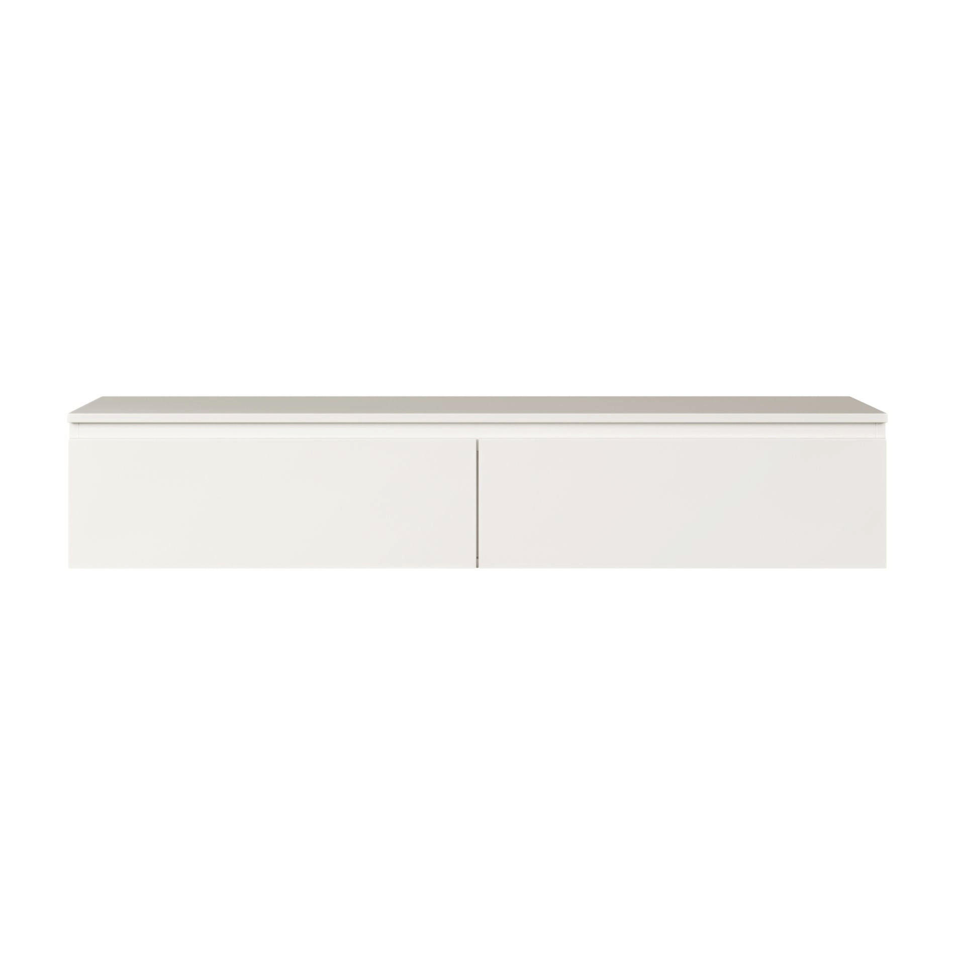 TV-LOWBOARD Bemmi Weiß 150/28/32 cm - Weiß, Holzwerkstoff (150/28.4/31.8cm) - Selsey
