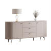 KOMMODE ELODIE 190 2T3S Kaschmir - Kaschmir, Holzwerkstoff (190/81/40cm) - Lookway