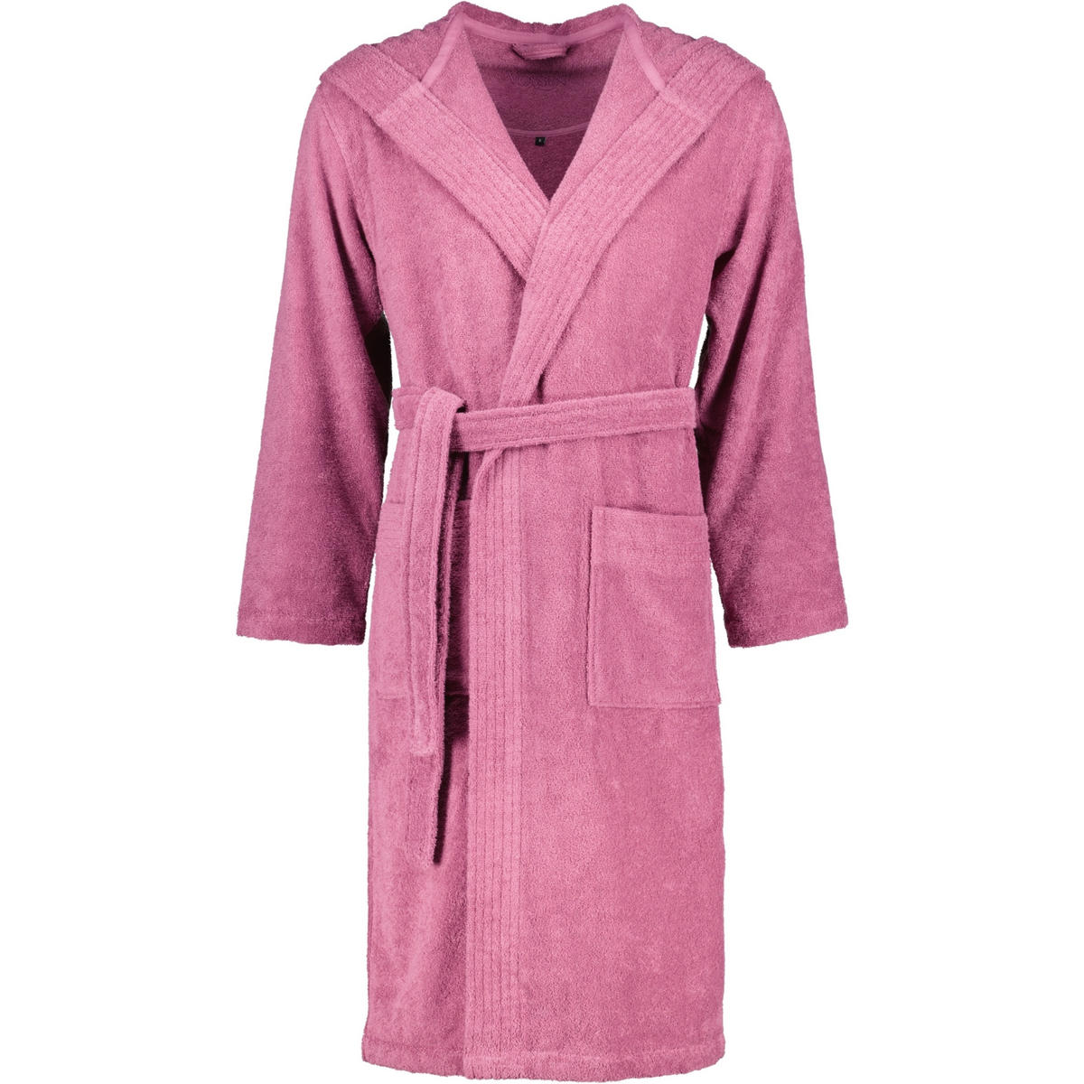 BADEMANTEL UNISEX KAPUZE VEGAN LIFE BLACKBERRY - 3505 - Lila, Textil (XSnull) - Vossen