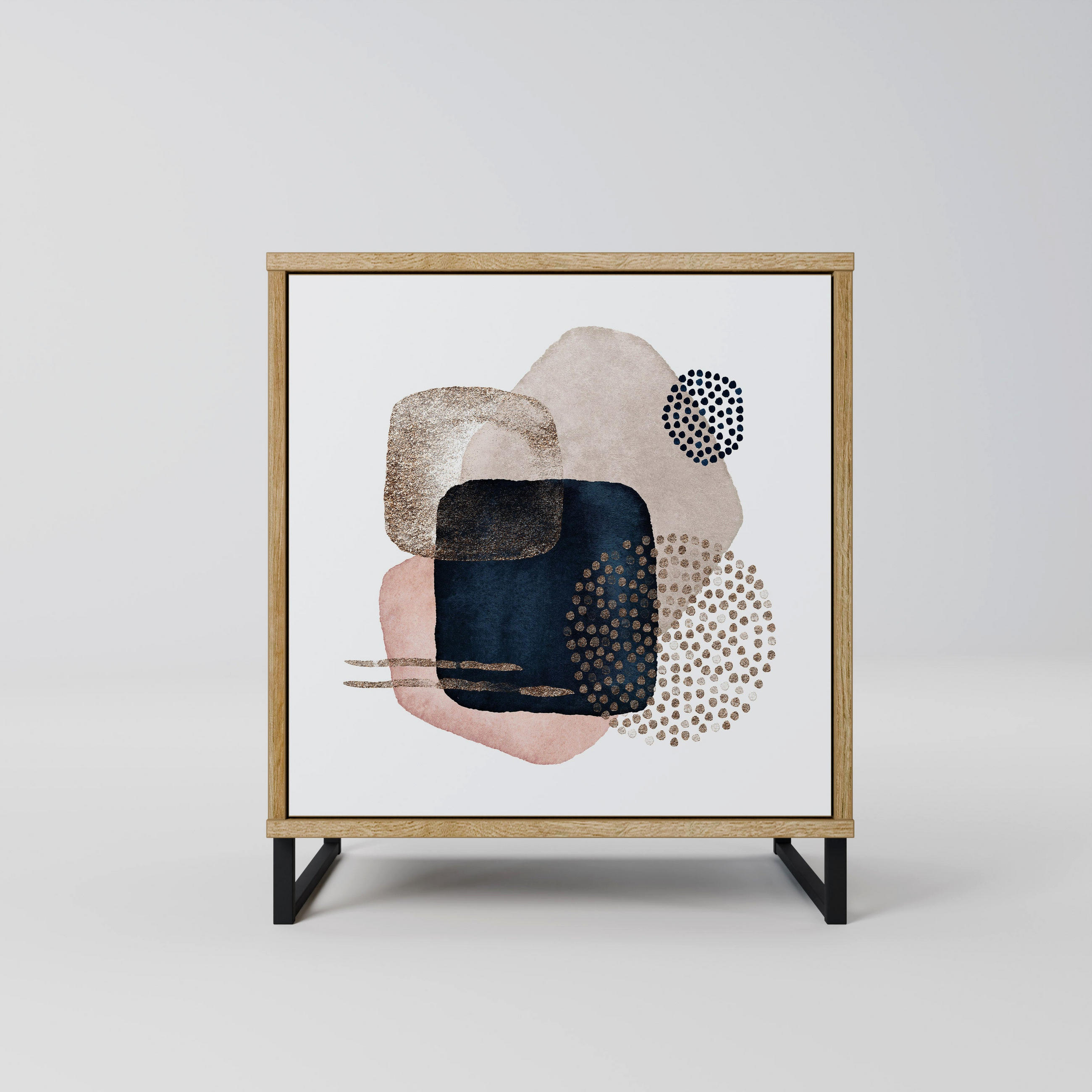 SpaceRebels Sideboard Eiche 57.5x67.5x42 cm