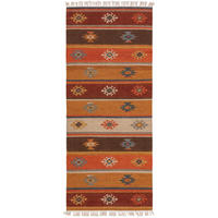 KELIM handgewebt Zohra Multicolor 80x200 cm - Multicolor, Textil (80/200cm) - benuta Pure