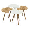 COUCHTISCH SET Højer 4-teilig 45/32/48 - Multicolor, Holzwerkstoff (32/45/48cm) - [en.casa]