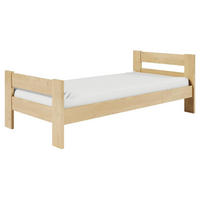 KINDERBETT HUGO Grau 204x99x71 cm - Grau, Holz - FURNLUX