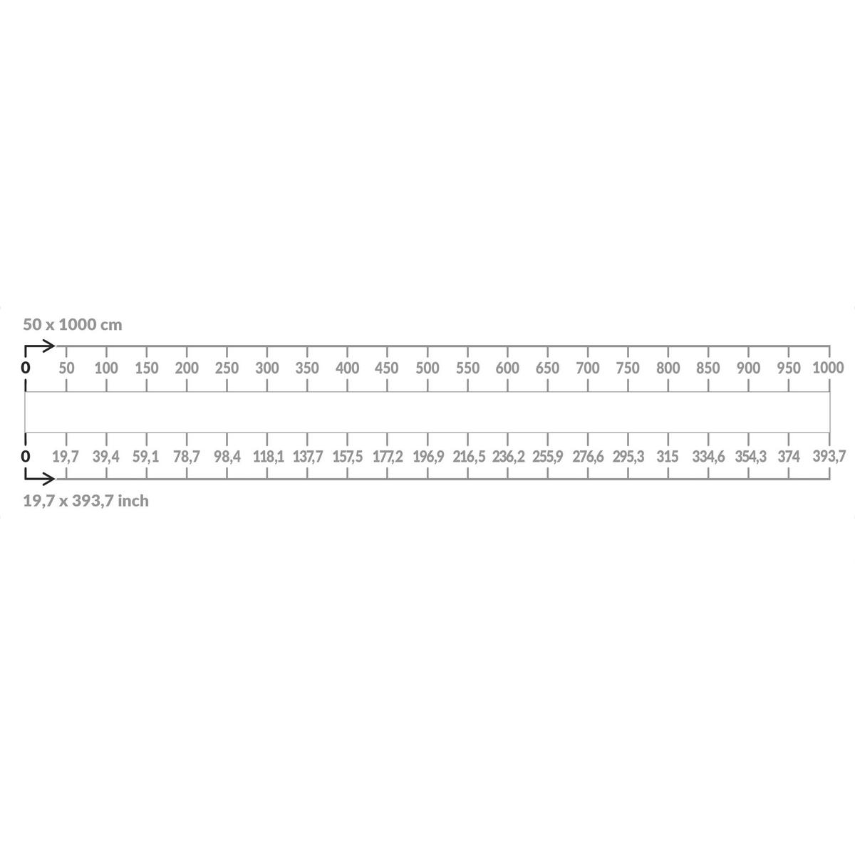 BALKON SICHTSCHUTZ Polarweiß 750/50 cm - Weiß, Kunststoff (750/50cm) - Bilderwelten
