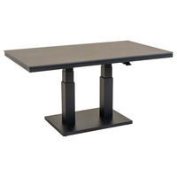GARTENTISCH Geneva - Grau - 140/80/74 cm - Grau, Metall (140/80/74cm) - Lesli Living