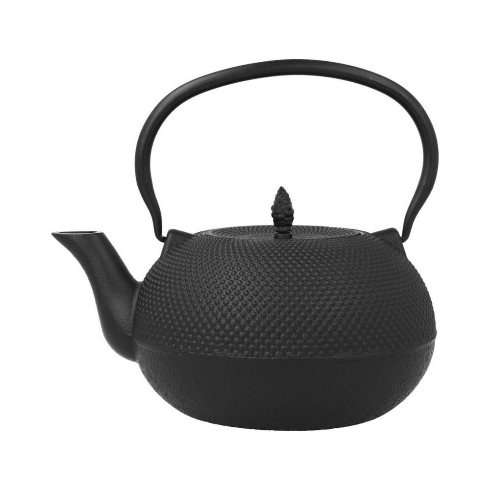 TEEKANNE Schwarz 12.5/12.5/20 cm 48808 - Schwarz, Metall (1.8L) - Brunbeste