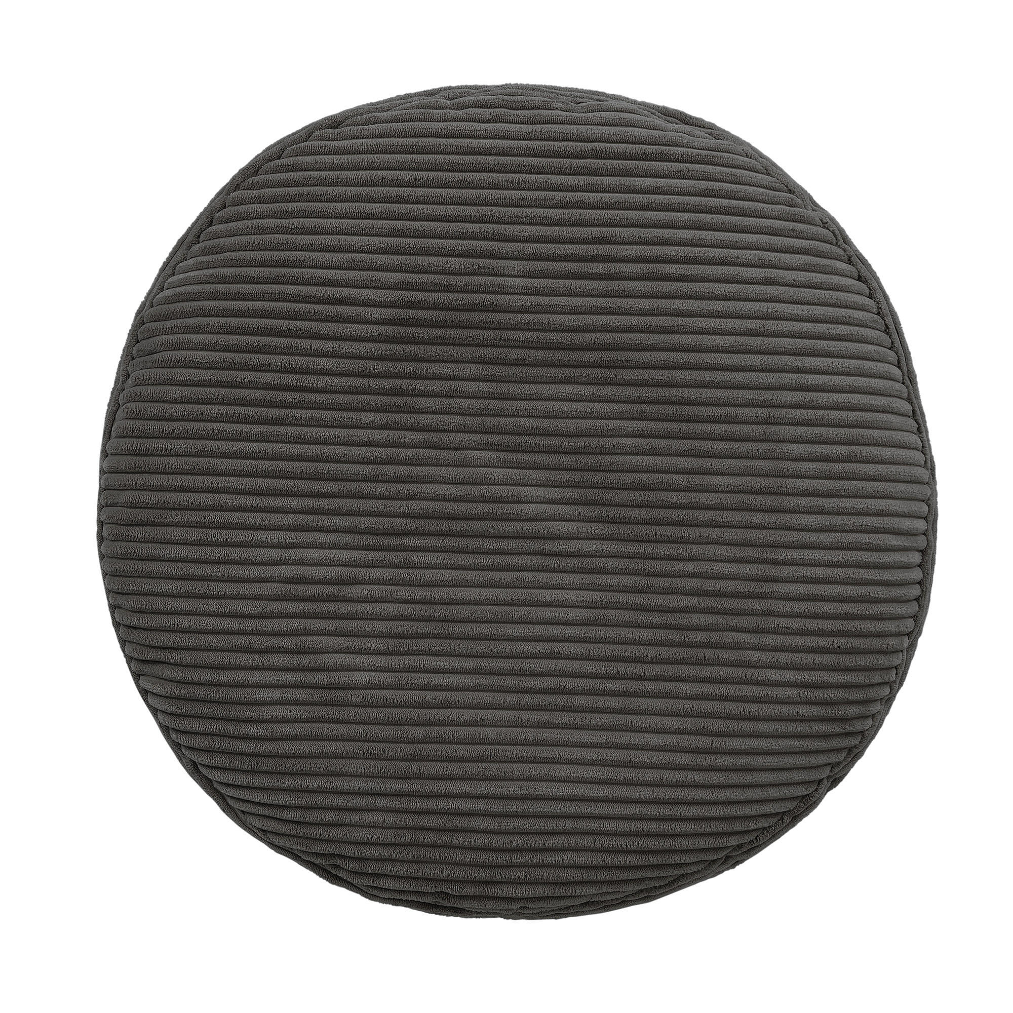 Thumbnail - icon Sitzpouf, Schiefer, Textil, 1-Sitzer, Zylindrisch, 55x35x55 cm, Hergestellt in Deutschland, Wohnzimmer, Hocker, Pou...