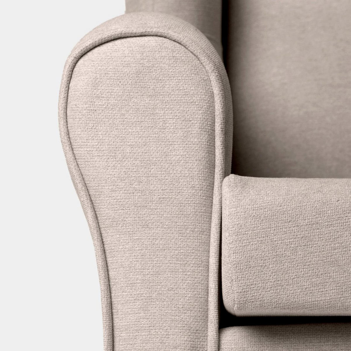 LESESESSEL Isabela Beige 75 cm x 103 cm - Beige, Textil (75/103/84cm) - Klast Home