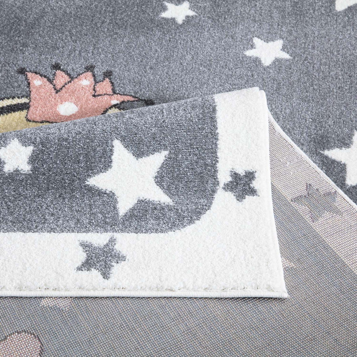 KINDERTEPPICH Anime 893 Grau 190x280 cm - Grau, Textil (190/280cm) - carpet city