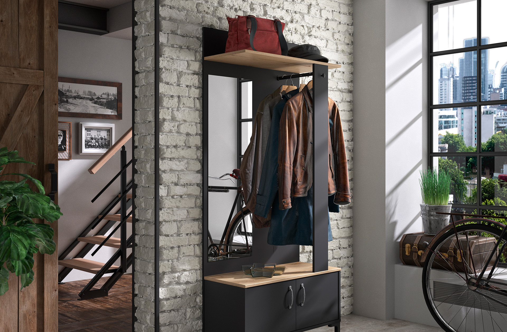 Online Only šatne & botníky