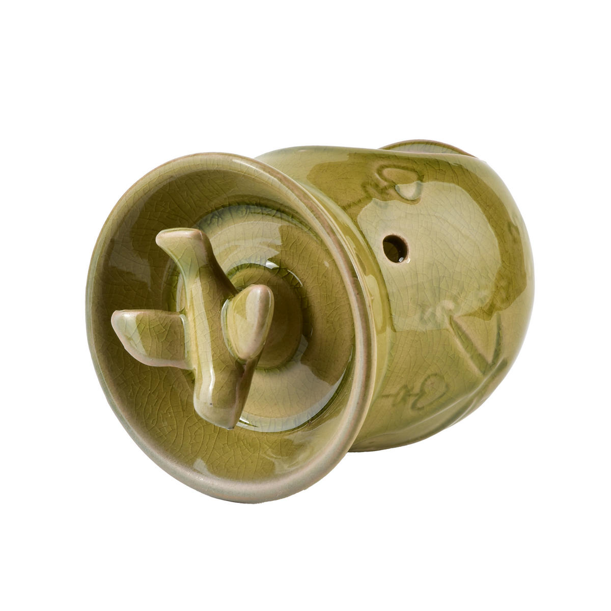 DUFTLAMPE Basic Honig 8/5/9 cm Keramik - Honig, Keramik (9cm) - Mondex
