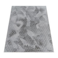 HOCHFLORTEPPICH, mit Struktur, Florhöhe 22 mm, Grau, 160 x 220 cm - Grau, Textil (160/220cm) - KADIMA DESIGN