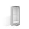 OFFENER KLEIDERSCHRANK, Garderobenschrank, weiß, 35/35/145cm - Weiß, Holzwerkstoff (35/145/35cm) - Skraut Home