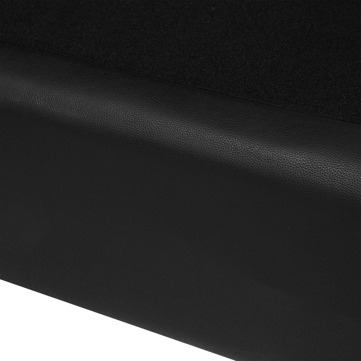 2-SITZER-SOFA Echtleder Schwarz Helsinki - Schwarz, Leder/Fell (152/72/76cm) - Beliani