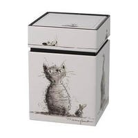 TEEDOSE Peter Schnellhardt - Katzenbande, Metall, Bunt, 600 ml - Multicolor, Metall (7.5/11/7.5cm) - Goebel