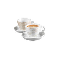 ESPRESSO-GESCHIRR Cornello bunt 4er Set - Multicolor, Keramik (0.08L) - Ritzenhoff Breker