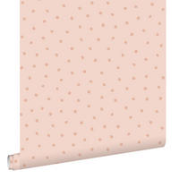 TAPETE Punkte 53 cm x 10.05 m - Pink, Papier (53/0.1cm) - ESTAhome