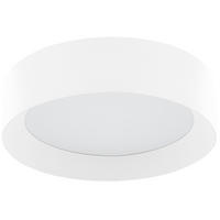 DECKENLEUCHTE Loei 45/45/10 cm - Weiß, Metall (45/45/10cm) - Beliani