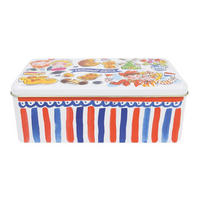 KEKSDOSE Holland in Bunt - 19,5 x 10,5 x 7cm - Multicolor, Metall (10.4/7/19.5cm) - Blond Amsterdam