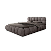 POLSTERBETT Aurelia Komplettset - Anthrazit, Holzwerkstoff/Textil (180/200cm) - Fun Möbel