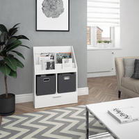 BÜCHERREGAL Luigi Weiß 72 x 96.2 cm ohne Faltboxen - Weiß, Holzwerkstoff (72/96.2/31.2cm) - Vicco