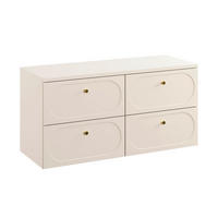 WASCHTISCHUNTERSCHRANK 120.6cm Sanae Sandbeige - Beige, Holzwerkstoff (120.6/59/46cm) - Petits-meubles