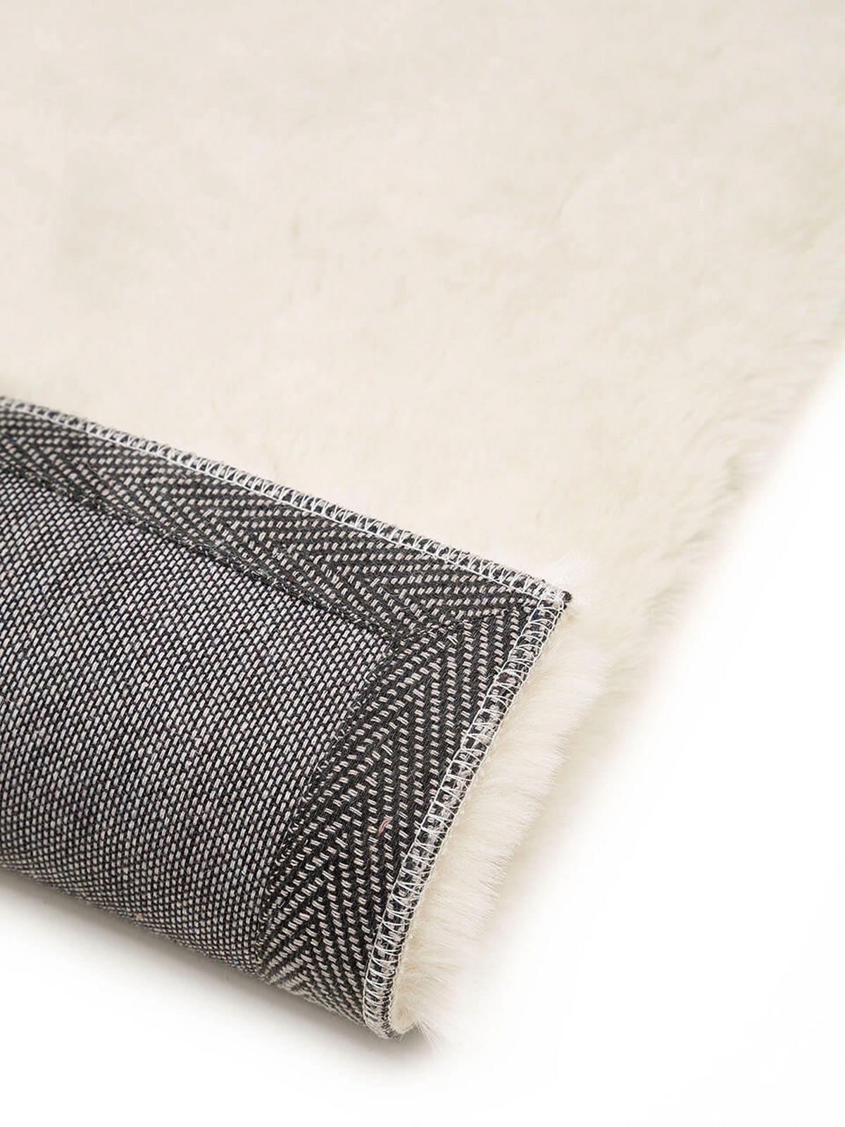 UMĚLÉ kožíškové koberce Dave Krémová 80x240 cm - béžová, textil/umělá hmota (80/1cm) - KUNSTLOFT