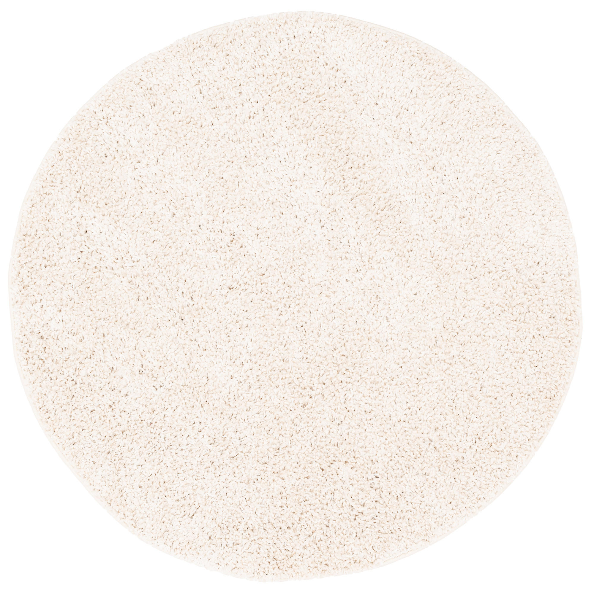 HOCHFLOR LANGFLOR SHAGGY TEPPICH COMFY MIX RUND - Champagner, Textil (120/120cm) - Pergamon