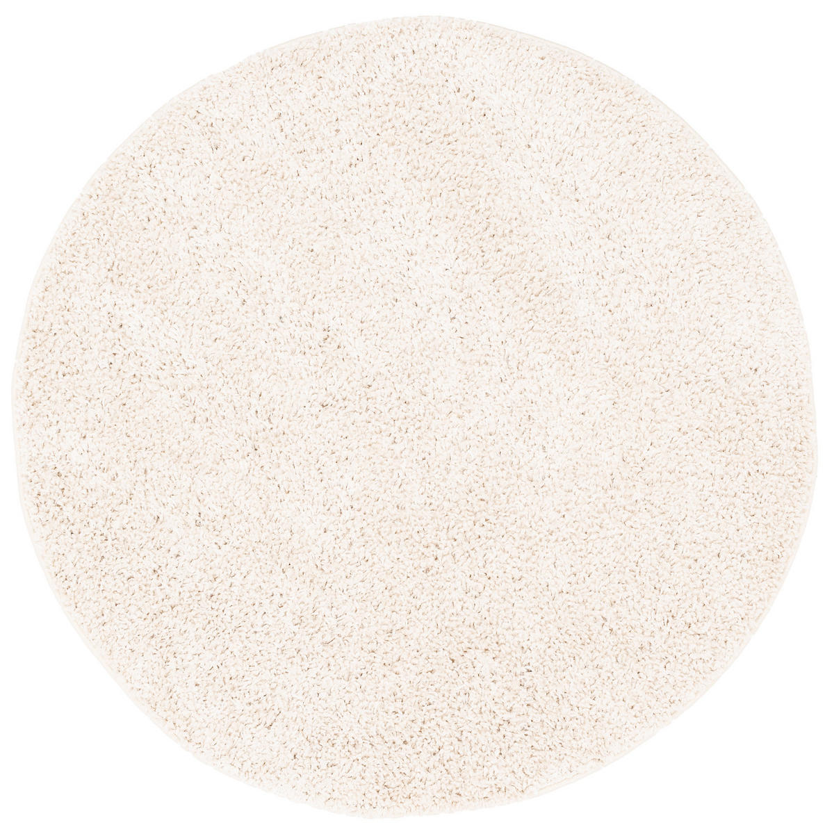 HOCHFLOR LANGFLOR SHAGGY TEPPICH COMFY MIX RUND - Champagner, Textil (120/120cm) - Pergamon