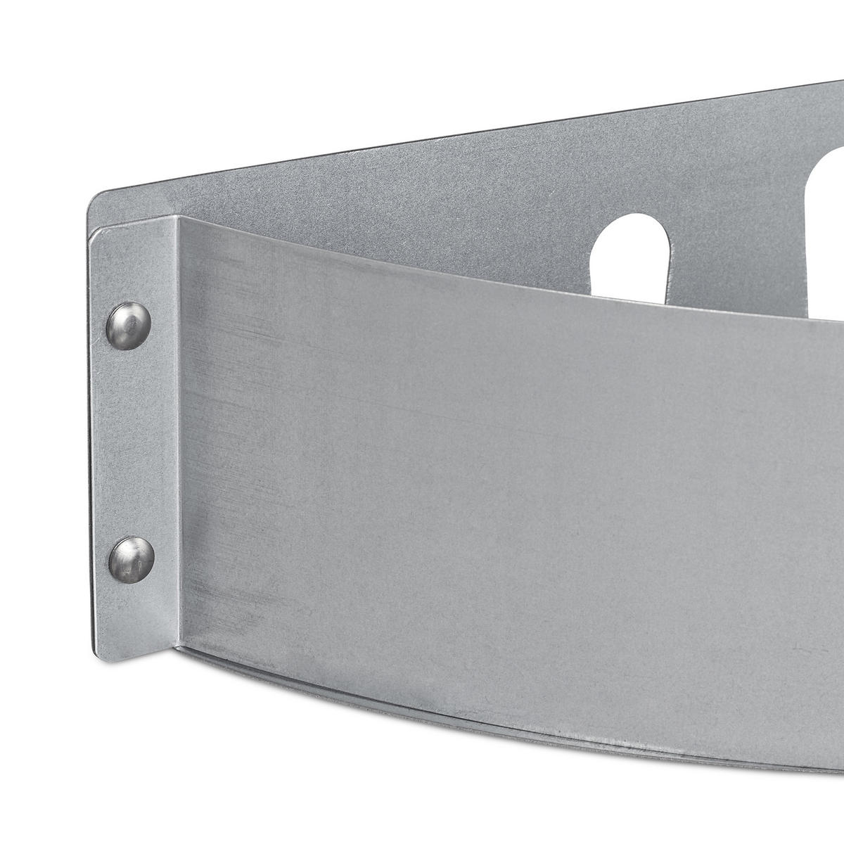 2XKOHLEKORB - Silberfarben, Metall (11.5/33/7cm) - Relaxdays