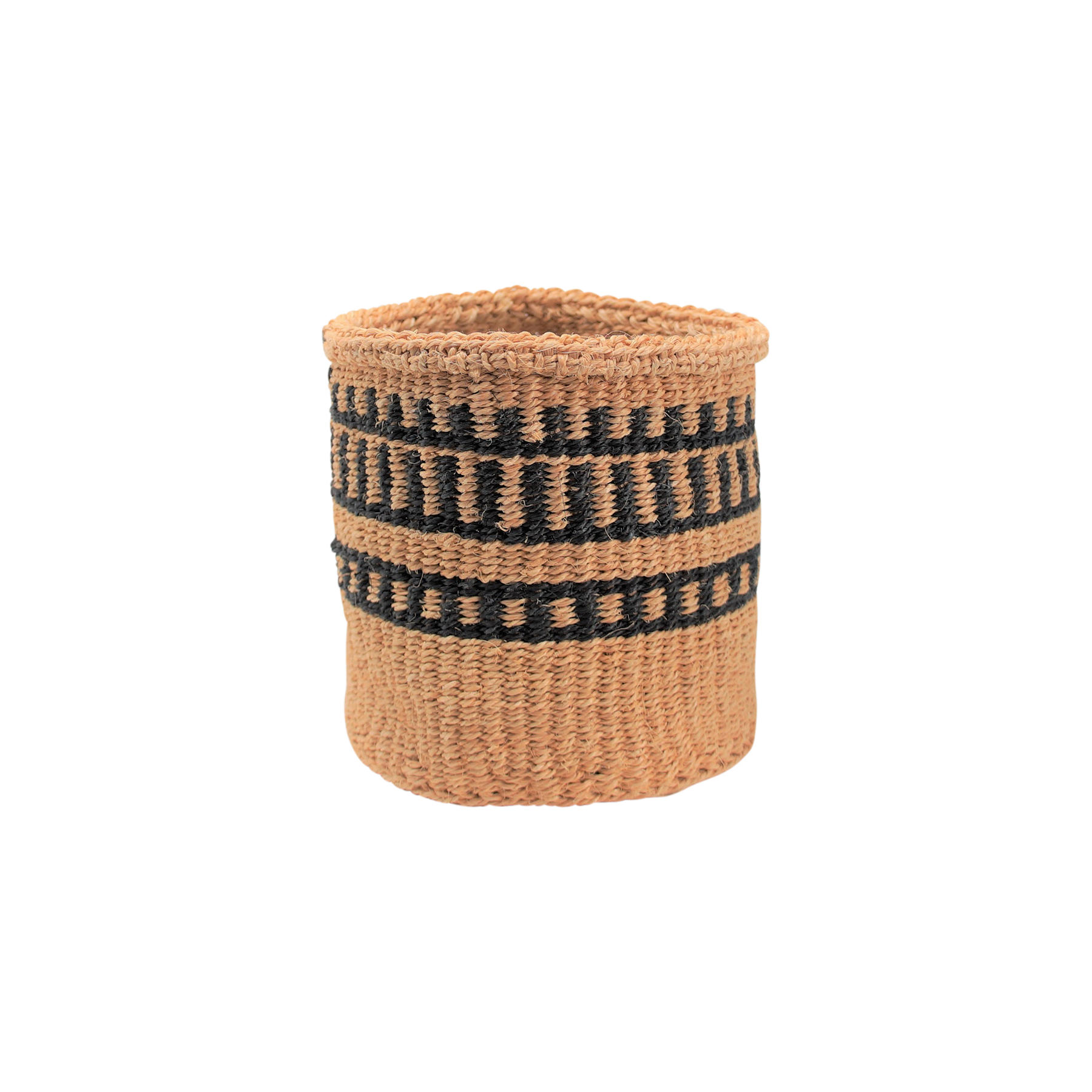 KORB Yaris aus Sisal Ø14 cm - Naturfarben, Naturmaterialien (14/14/14cm) - LaLe Living