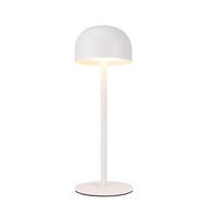 LED stolní lampa Abey 9/9/25cm - bílá, kov (9/9/25cm) - Nettlife