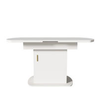 AUSZIEHTISCH Weiß 110-130/70/75 cm - Weiß, Holz (70/110/75cm) - PANGIVO