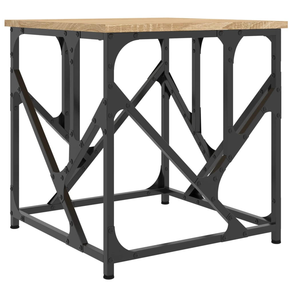 COUCHTISCH Sonoma-Eiche 45x45x47,5 cm Holzwerkstoff - Braun, Holzwerkstoff (45/45/47.5cm) - furnicato