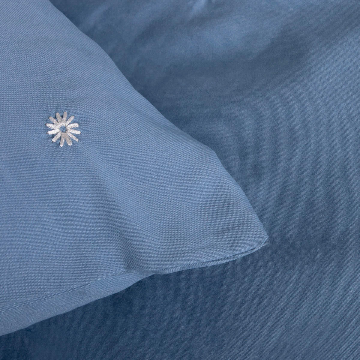 BETTWÄSCHE Skyla blau 220/200 cm - Blau, Textil (220/200cm) - Homla